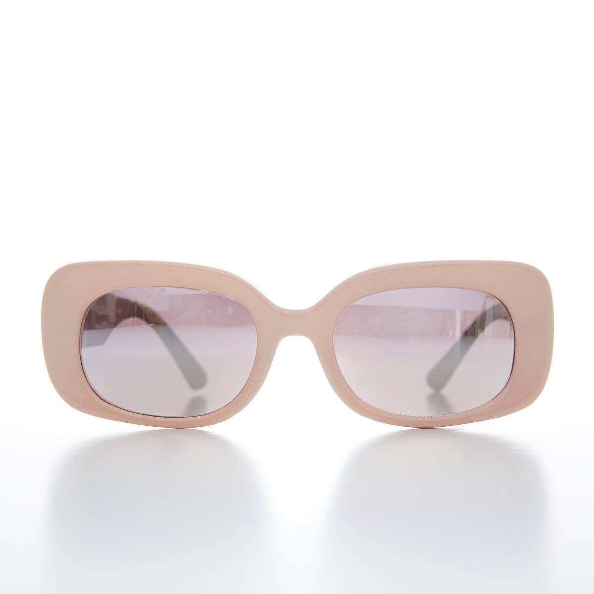 Thick Pastel Mod Retro Sunglass - Tutti