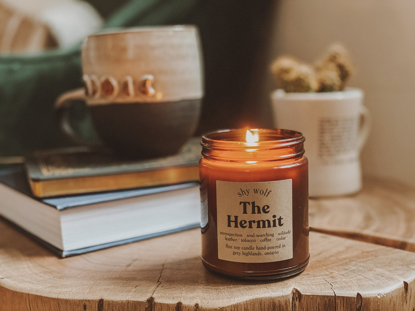 Tarot Candle - The Hermit