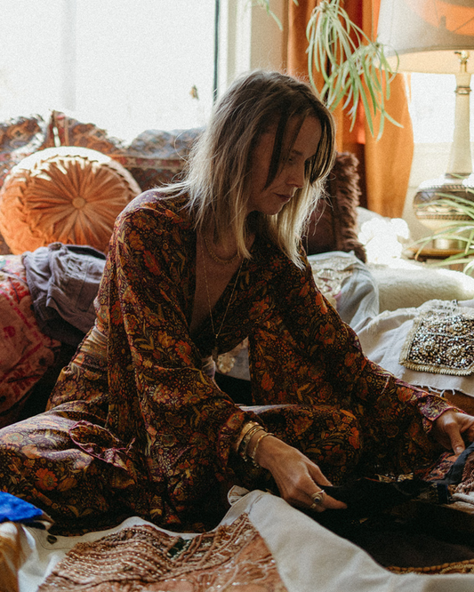 Upcycling Vintage Clothes into Wearable Art