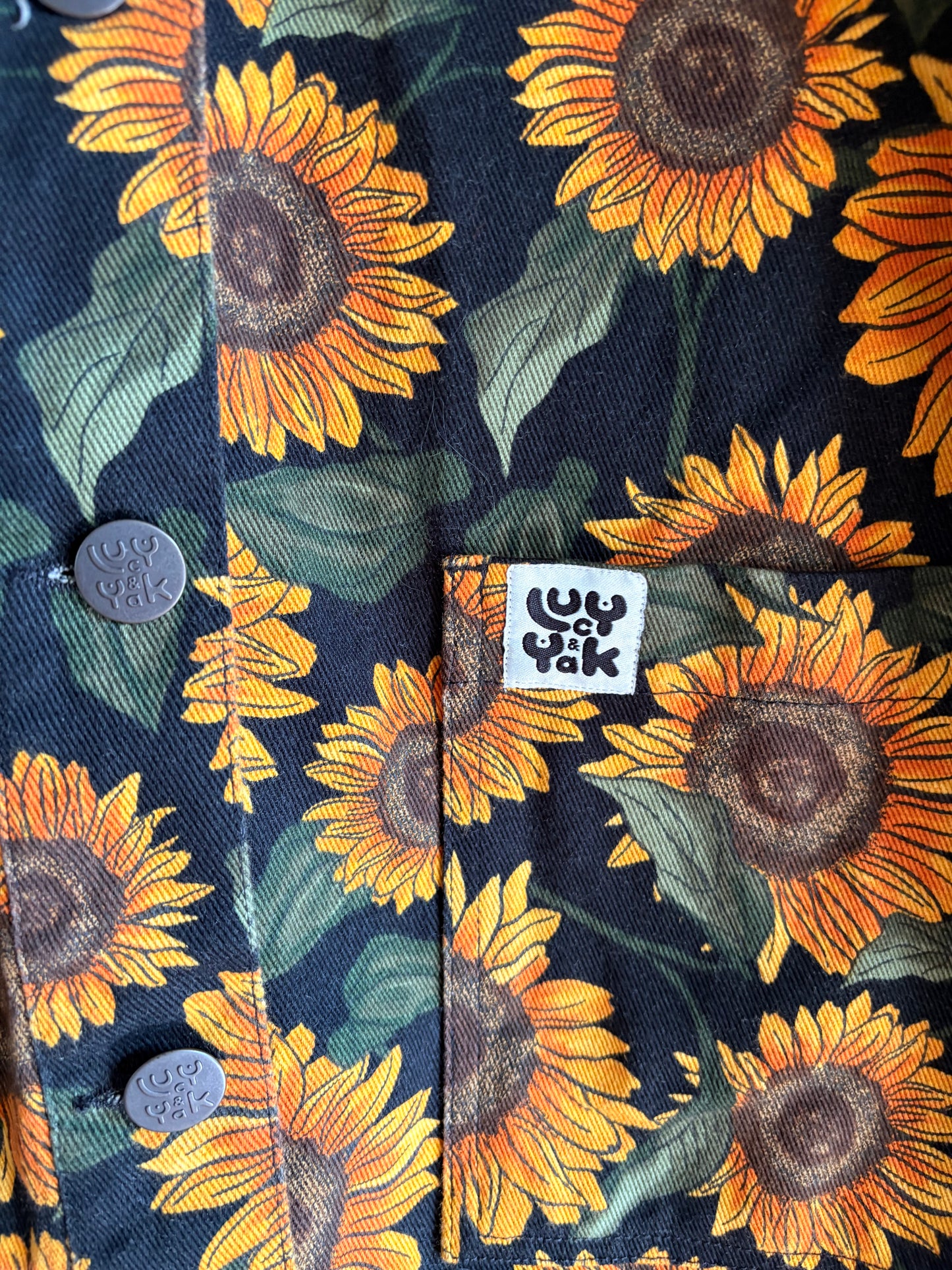 Spring Sunflower Jacket