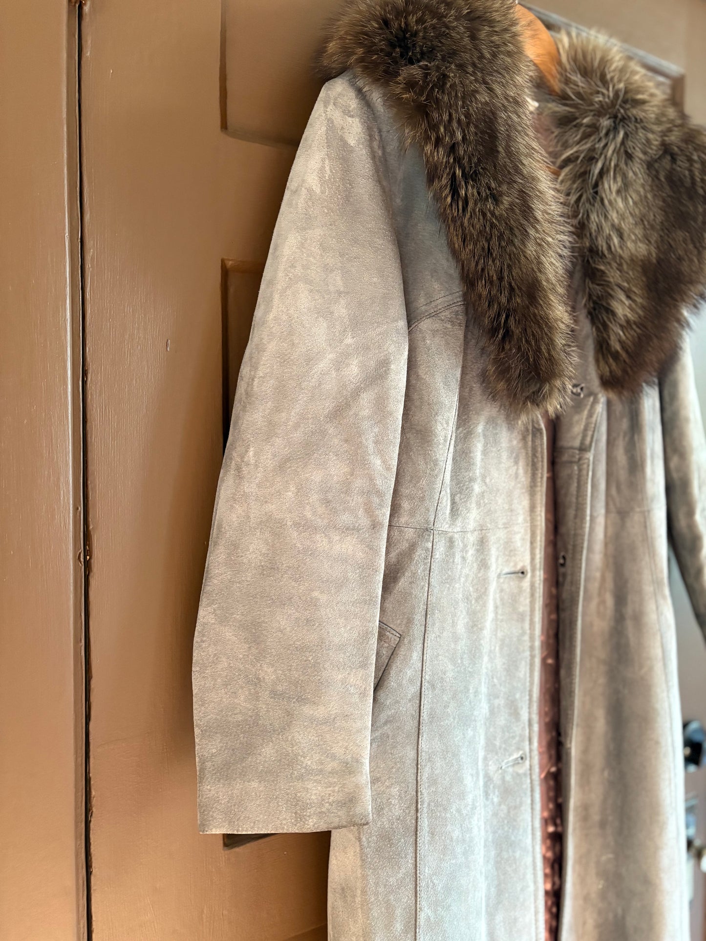 Vintage |  1970's Coat Grey