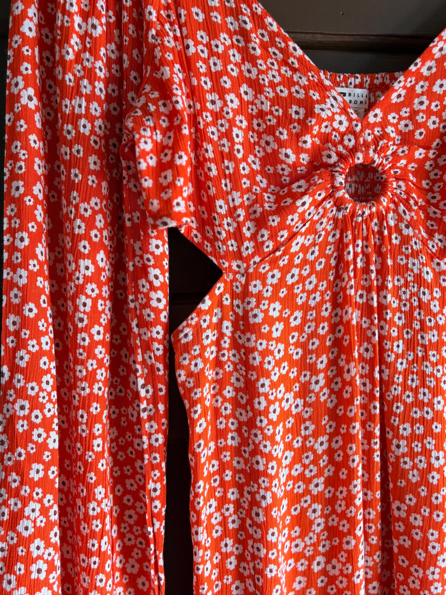 Orange Maxi Dress