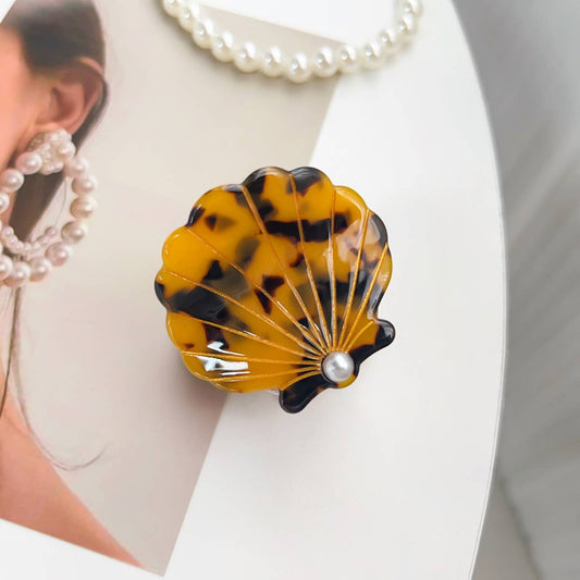 Hair Claw Clip | Shell Coffee Tortoiseshell
