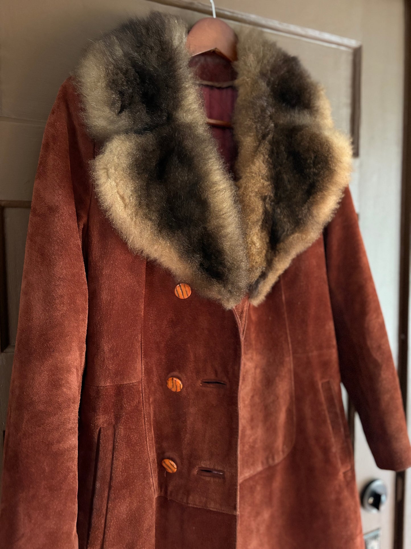 Vintage |  1970's Coat Rust
