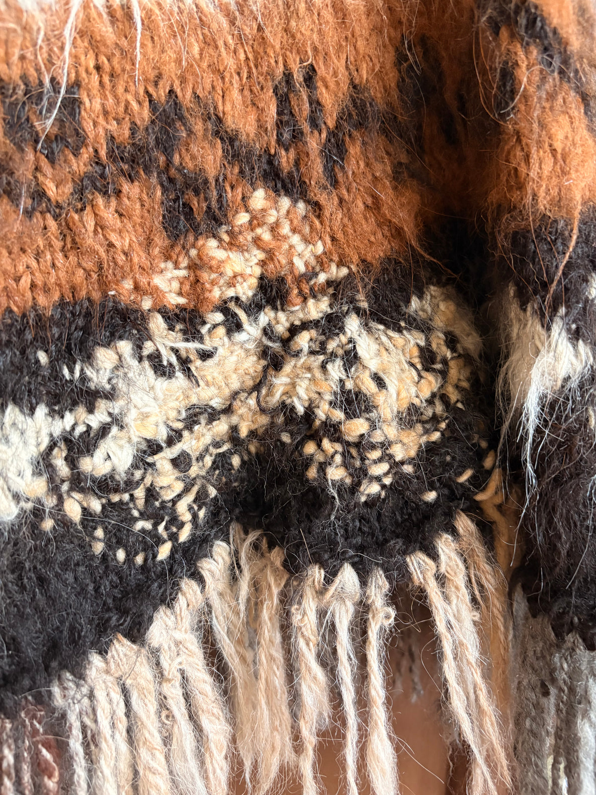 Hand Knit Poncho