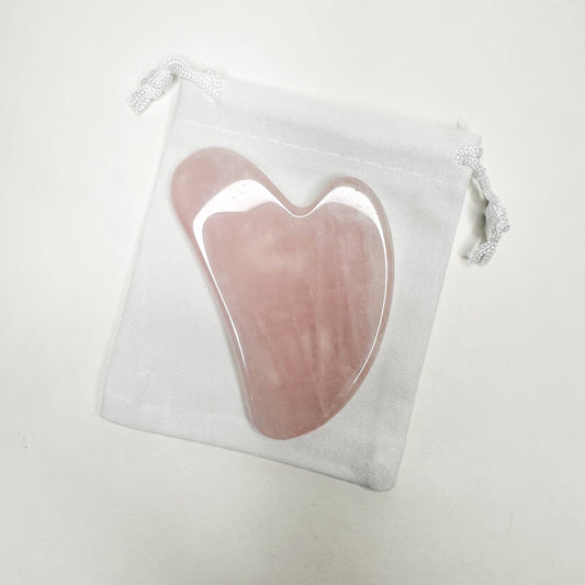 Gua Sha Stone | Rose Quartz