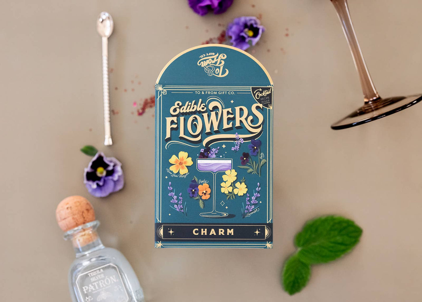 Seed Packet  |  Edible Flowers (Charm)