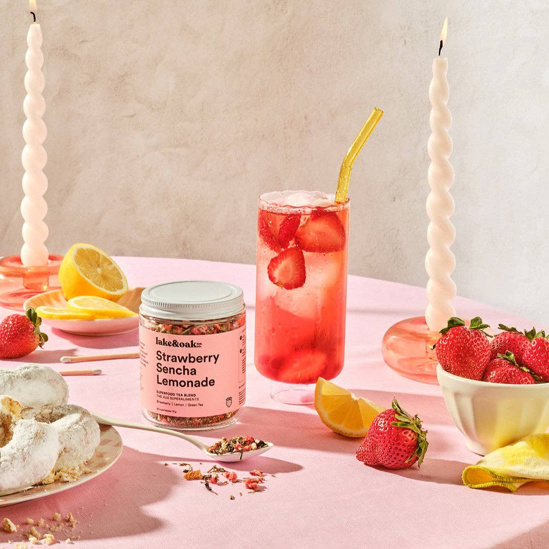 Tea | Strawberry Sencha Lemonade