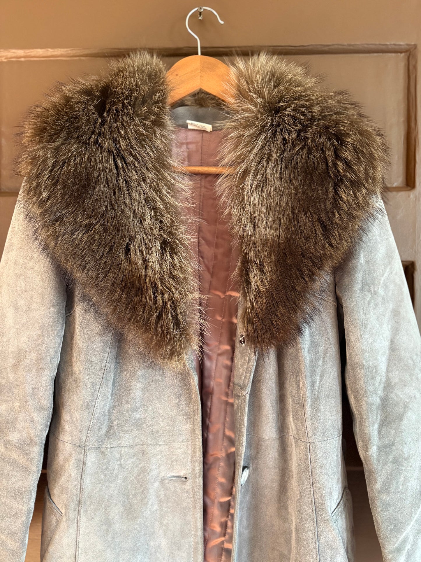 Vintage |  1970's Coat Grey