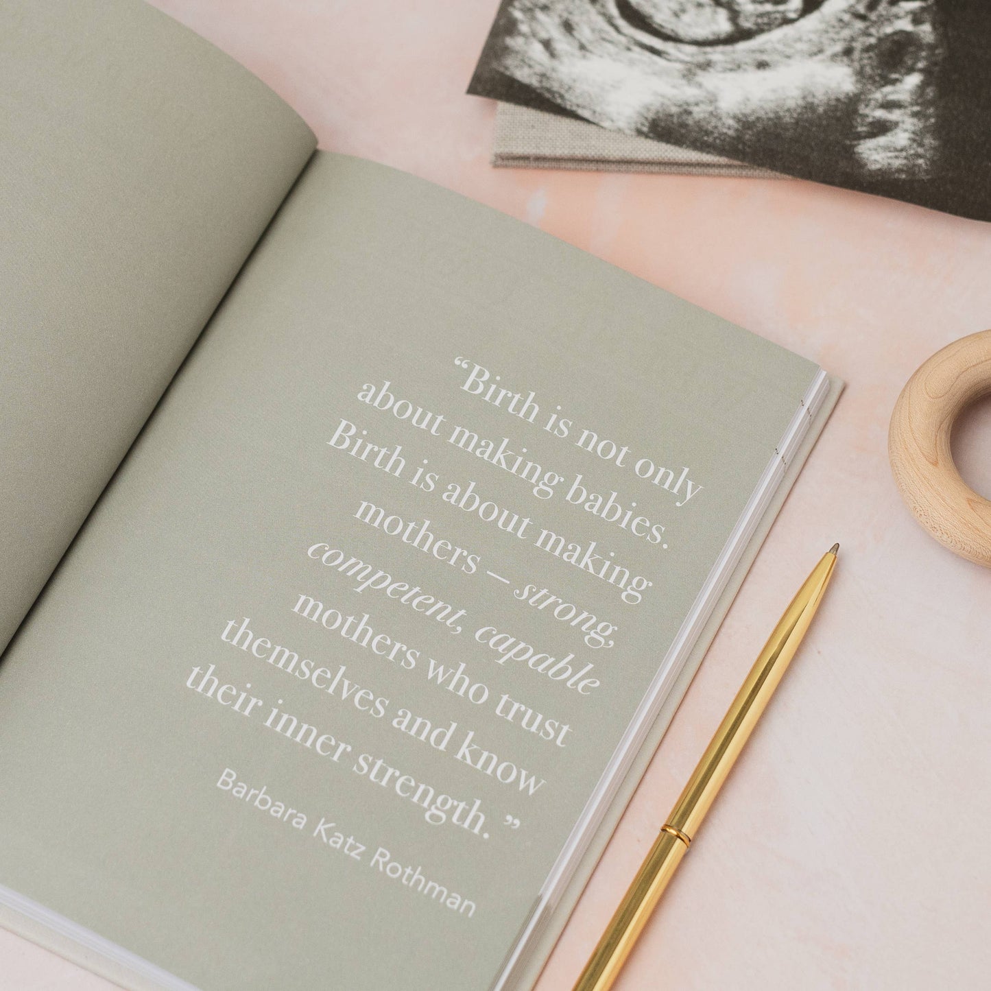 Mama Notes: Pregnancy Journal for Positive Birth | Mum Gifts