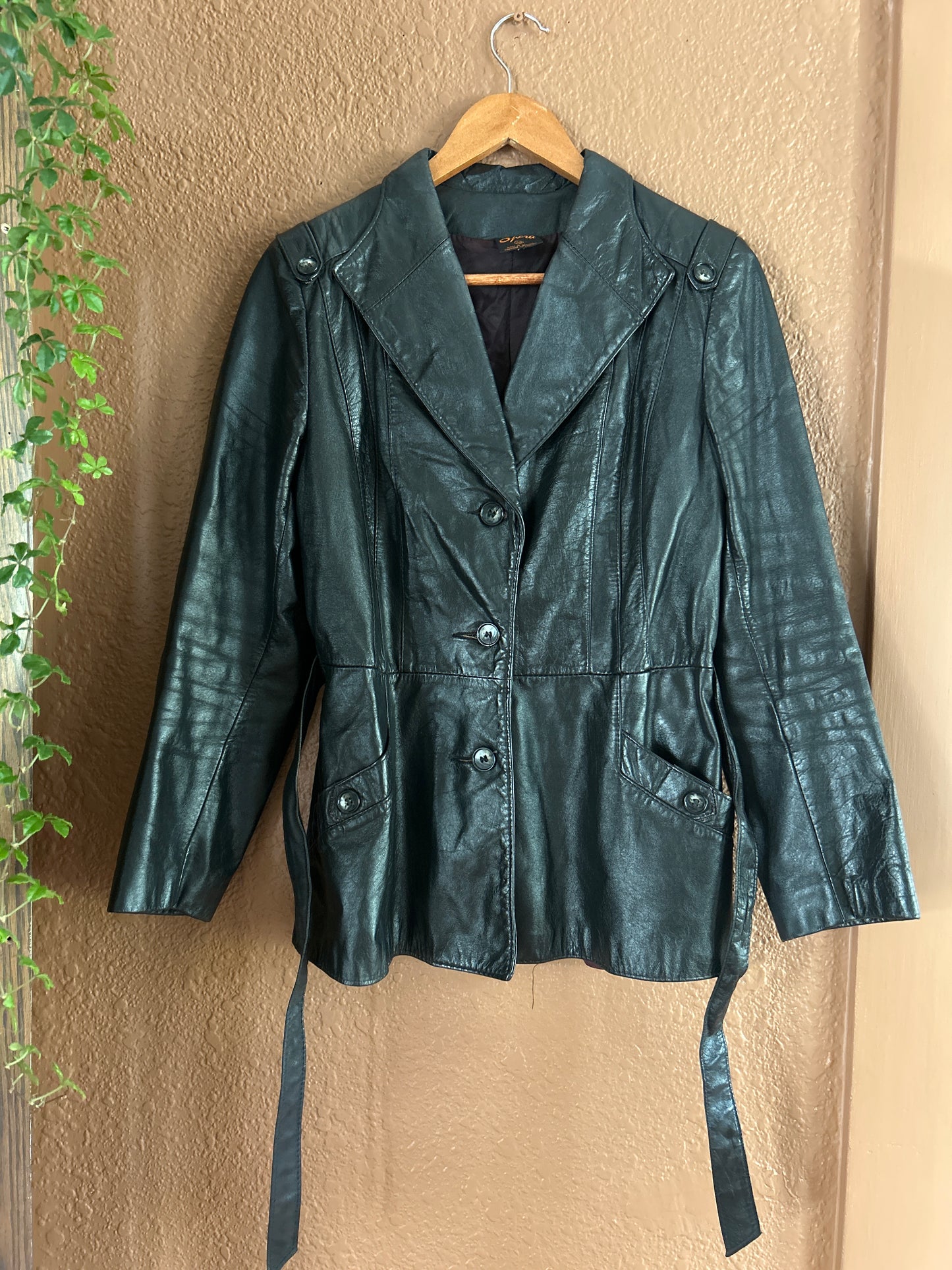 Vintage | Black Leather Jacket