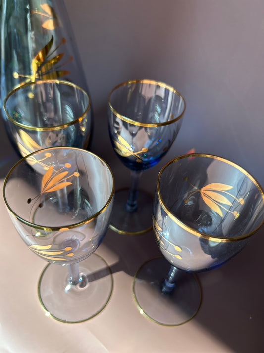 Vintage | Lilac Decanter Set