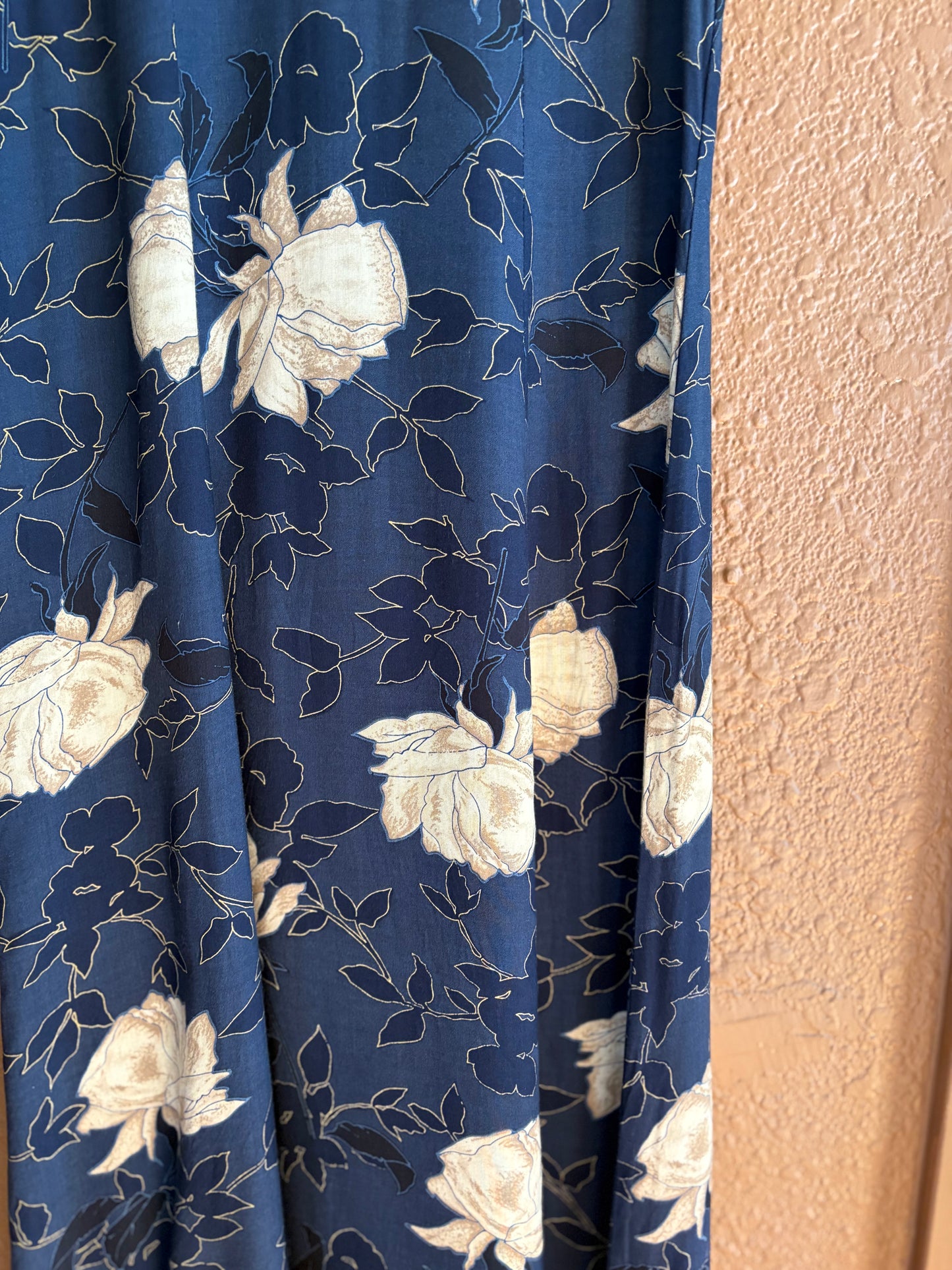 Vintage |  Navy Collared Dress