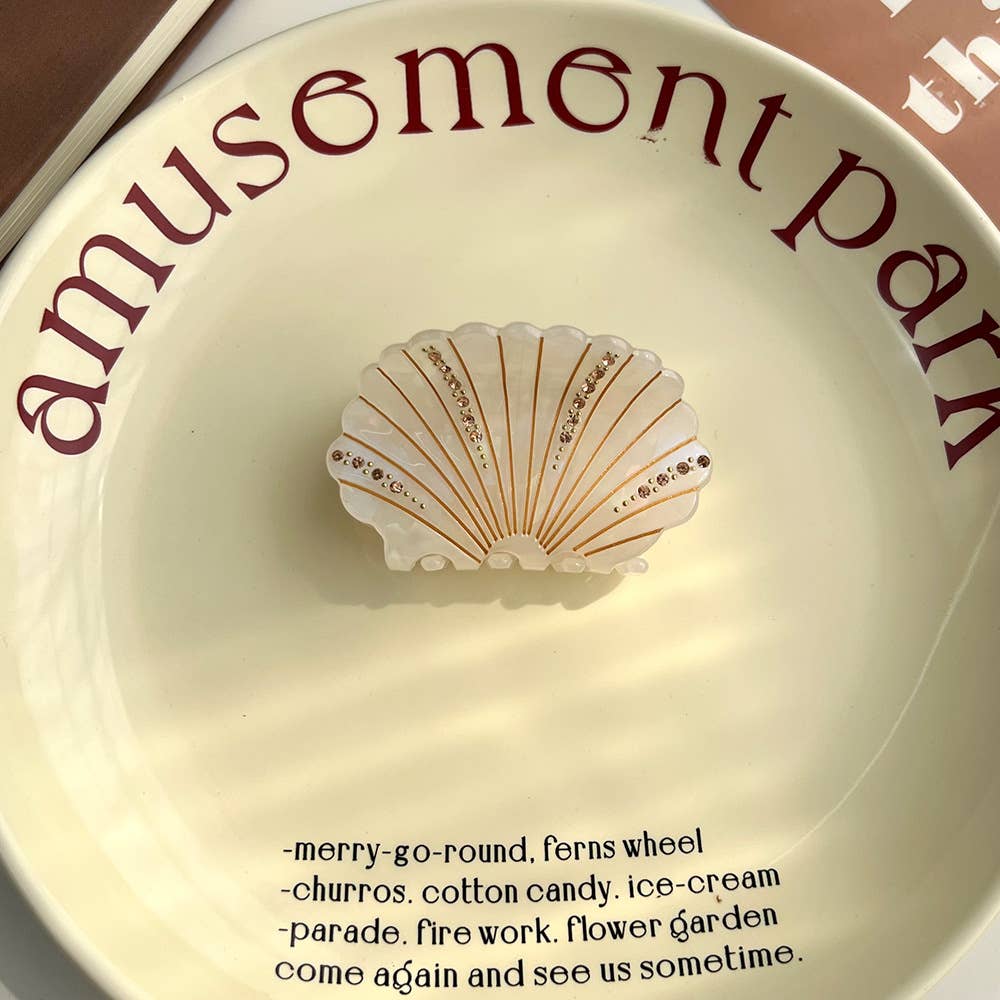 Hair Claw Clip | Mermaid Shell