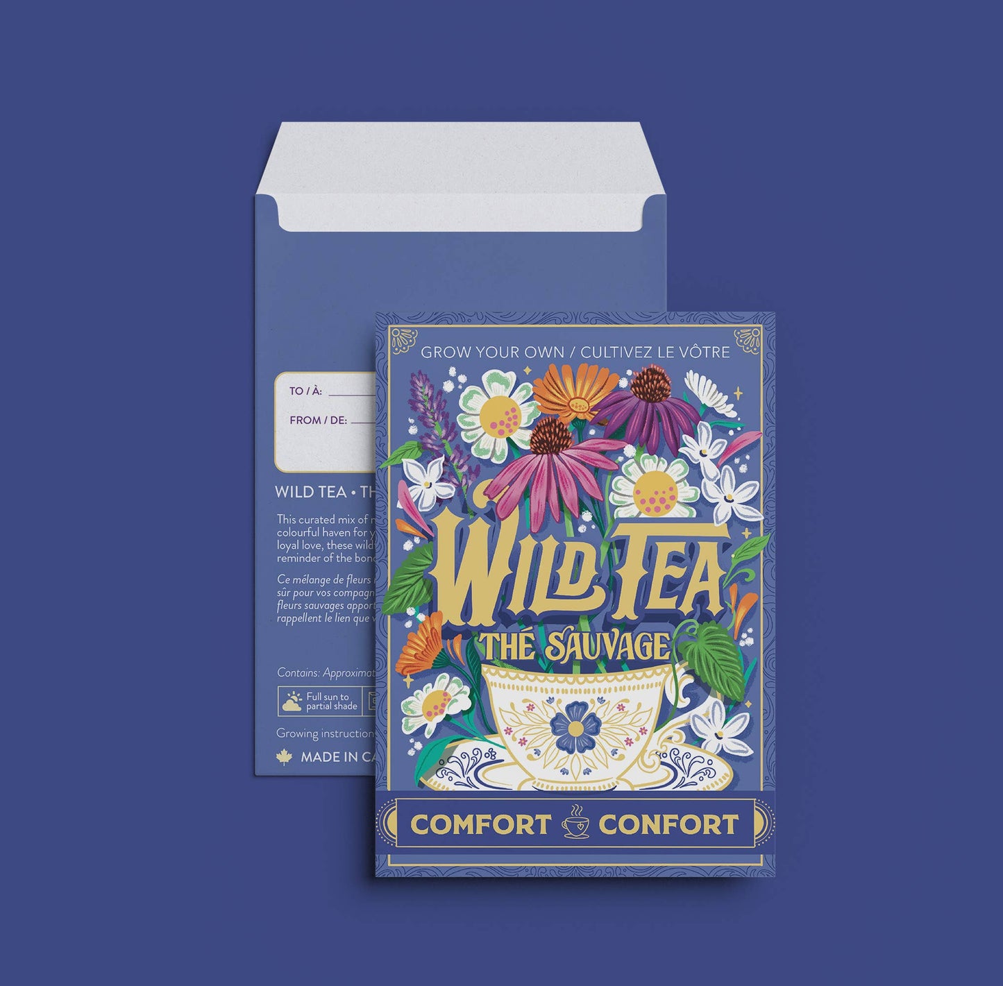 Grow Your Own Wild Tea - Seed Packet (Comfort)