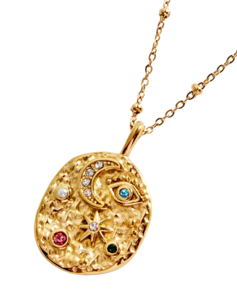 Necklace | Moon and Stars