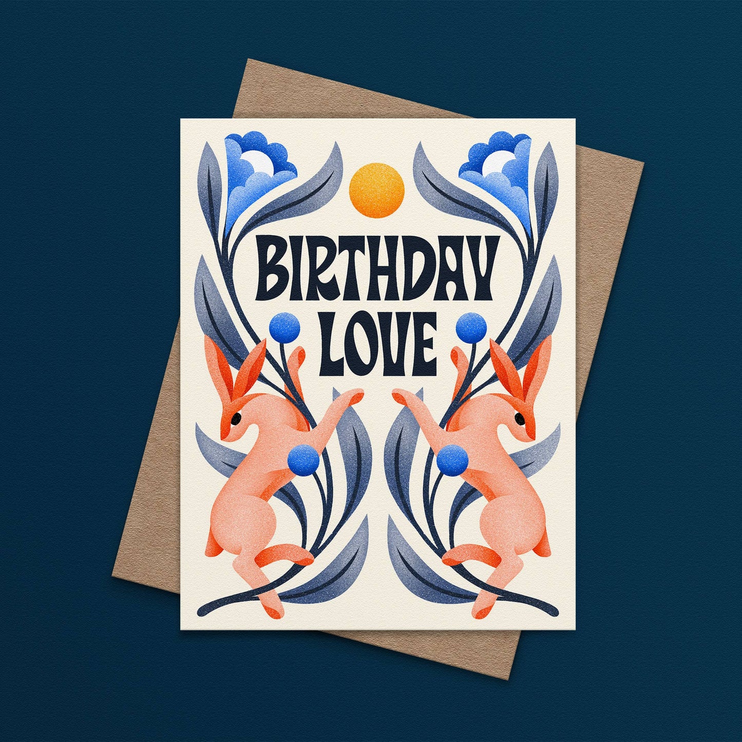 Card | Birthday Love Rabbits