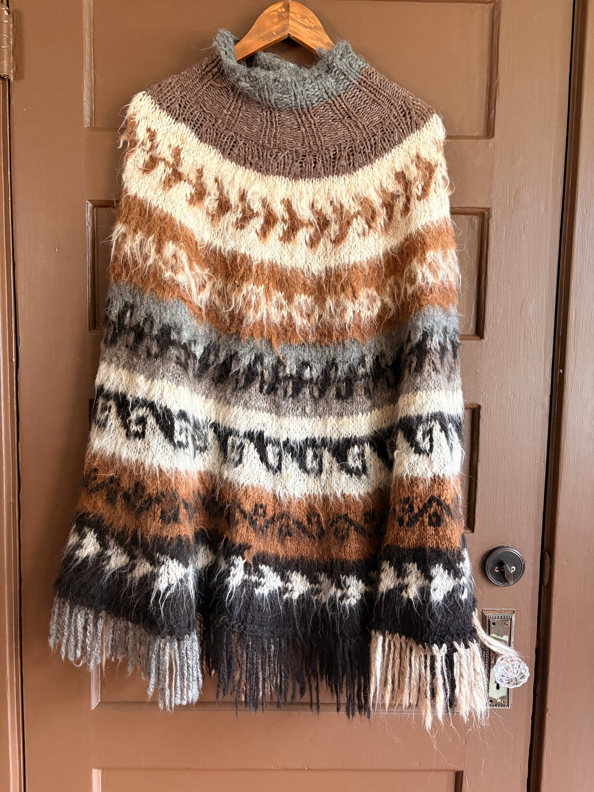 Hand Knit Poncho