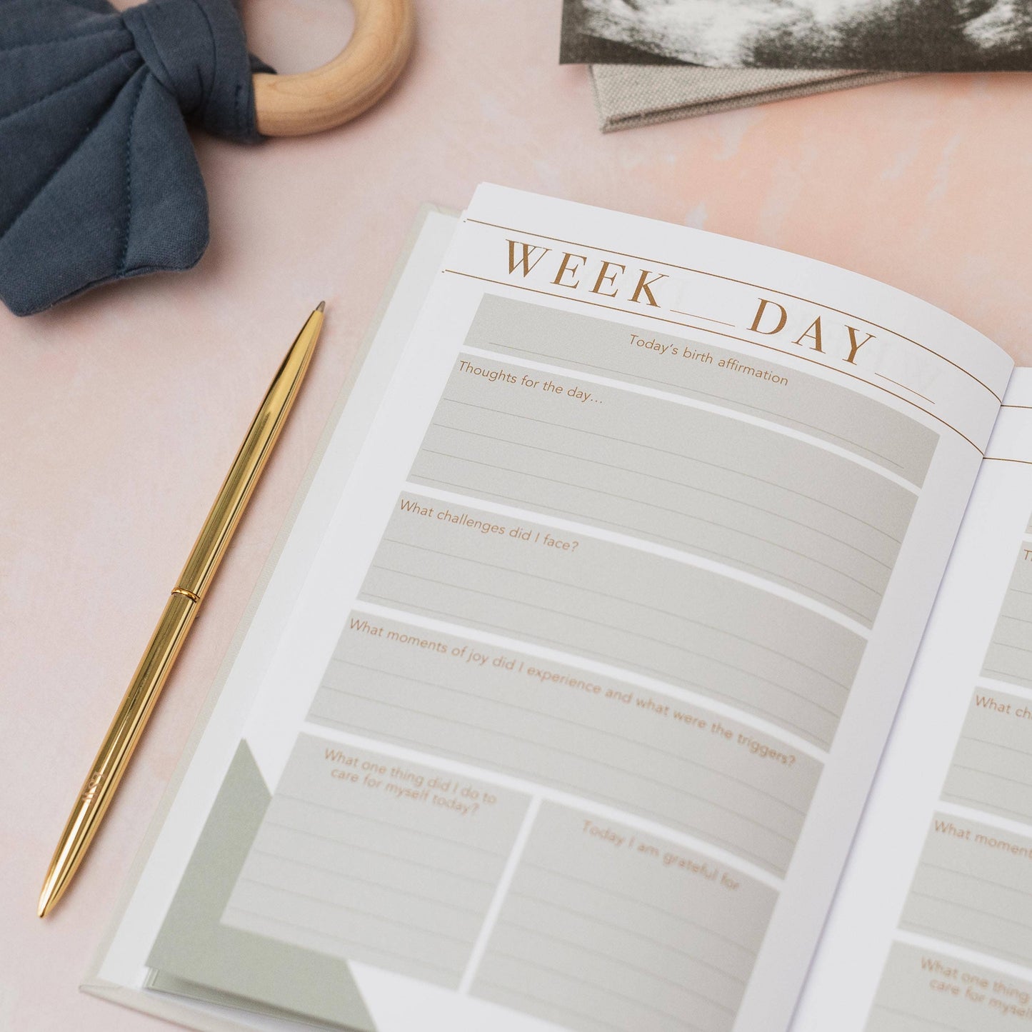 Mama Notes: Pregnancy Journal for Positive Birth | Mum Gifts