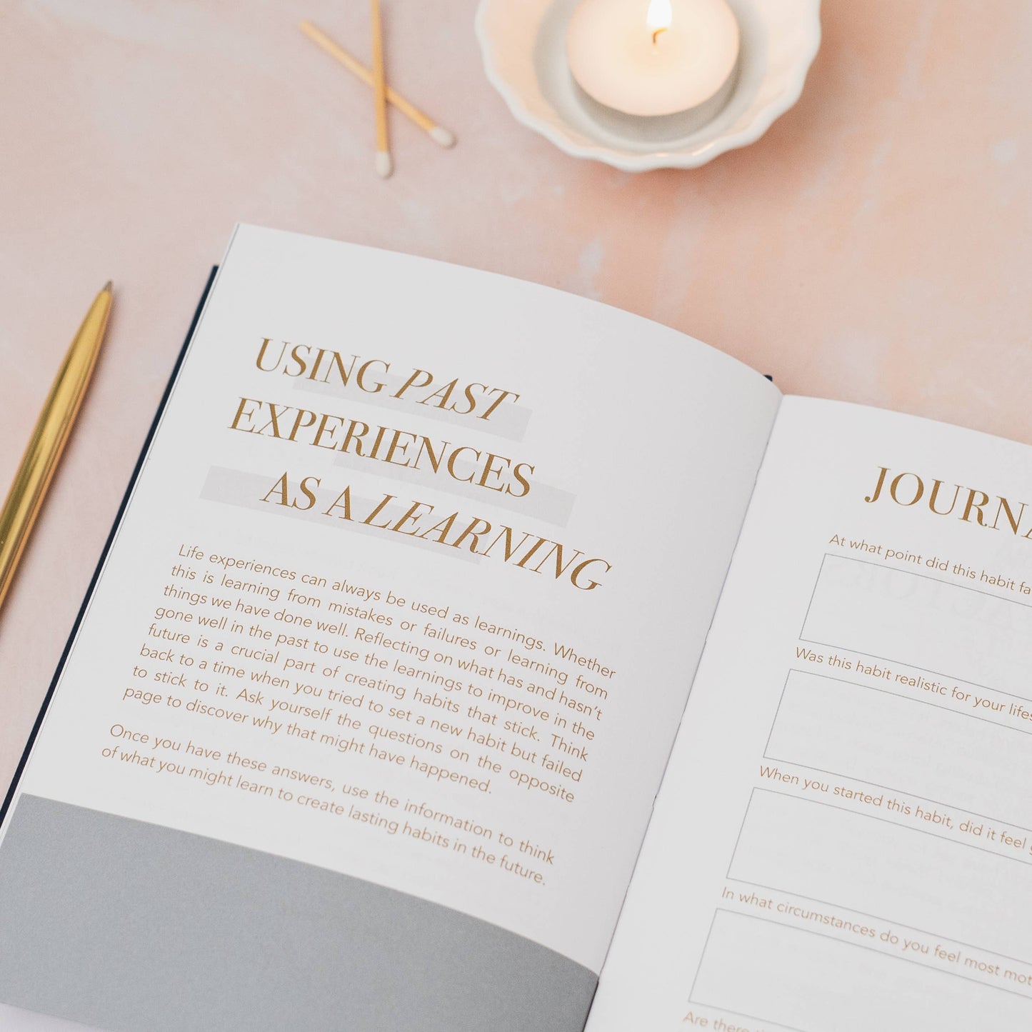 Habit Notes: Daily Habit Tracking Journal | Self-Improvement