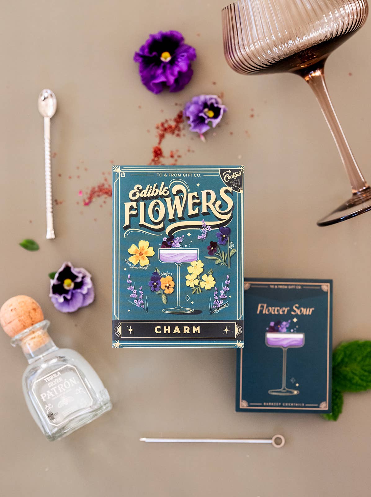 Seed Packet  |  Edible Flowers (Charm)