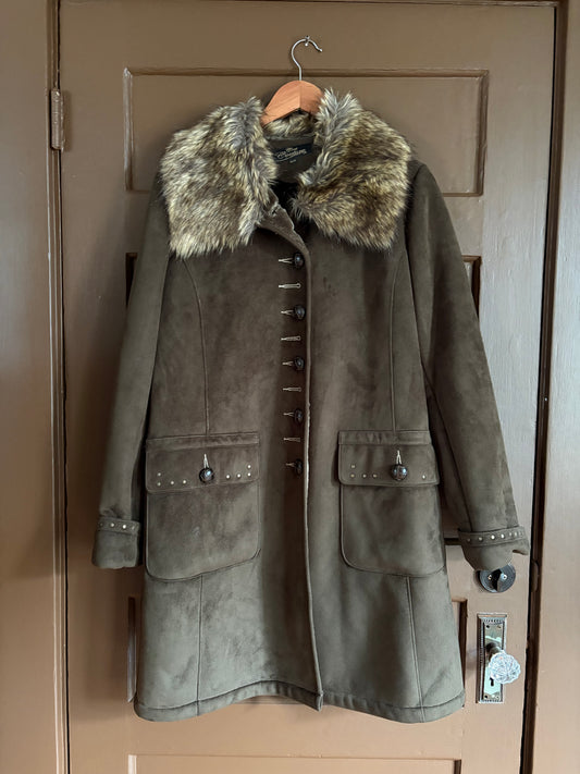 Preloved |  Faux Fur Jacket