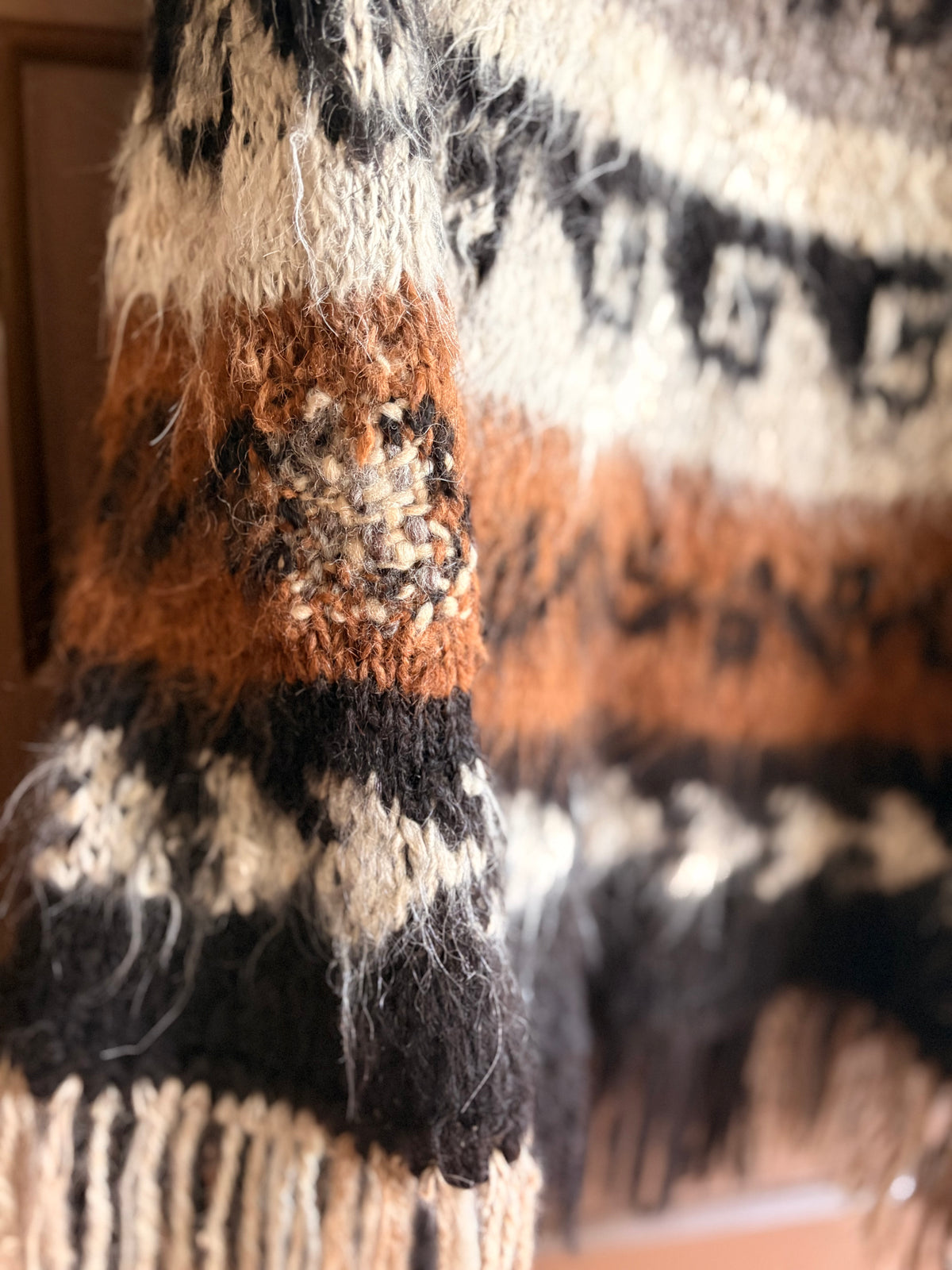 Hand Knit Poncho