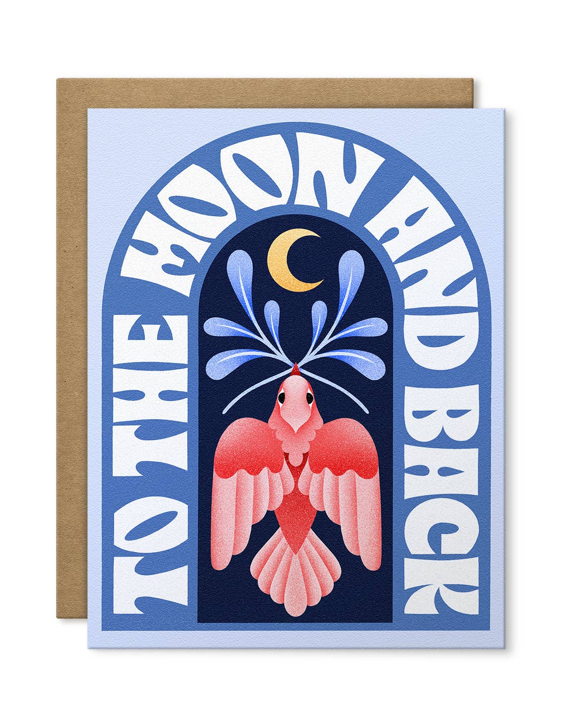 Card | To The Moon & Back