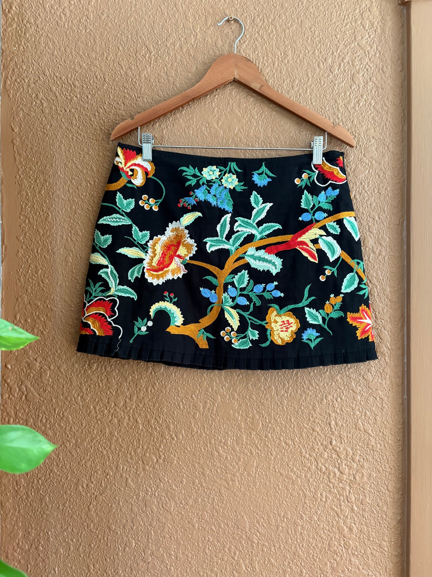 Preloved |  Embroidered Skirt