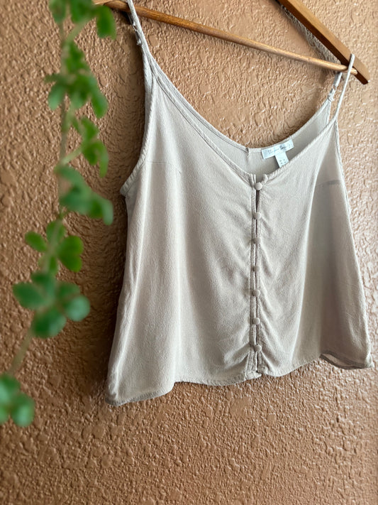 Preloved |  Button Up Tank