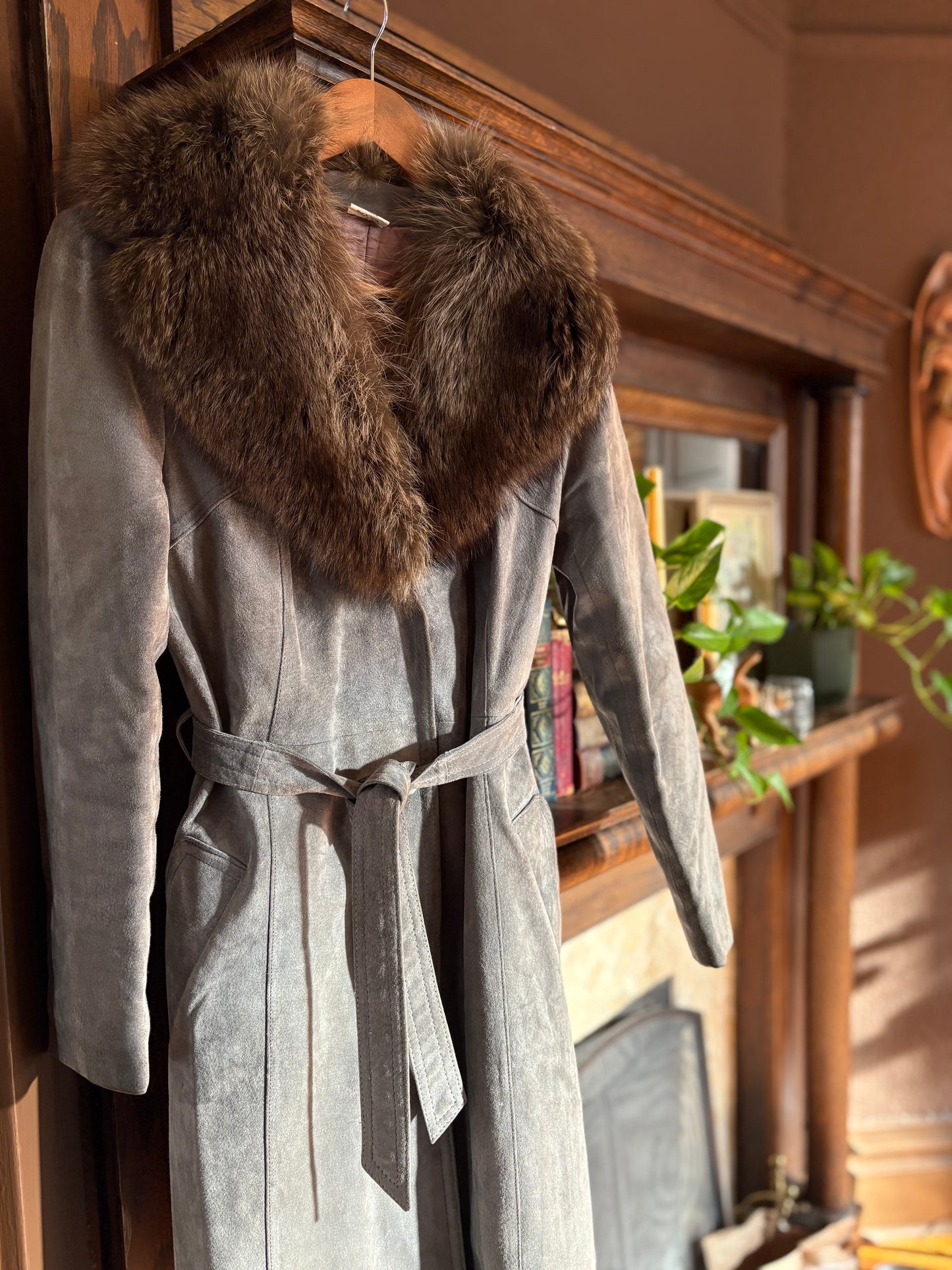Vintage |  1970's Coat Grey