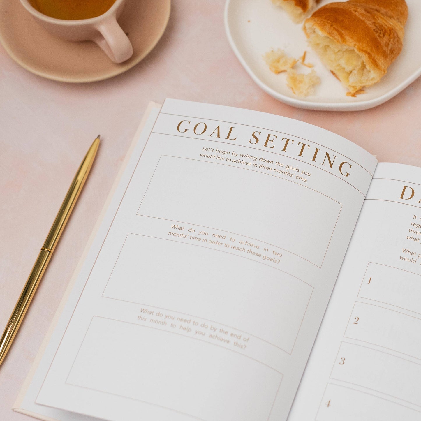Morning Notes |Goal-Setting Journal