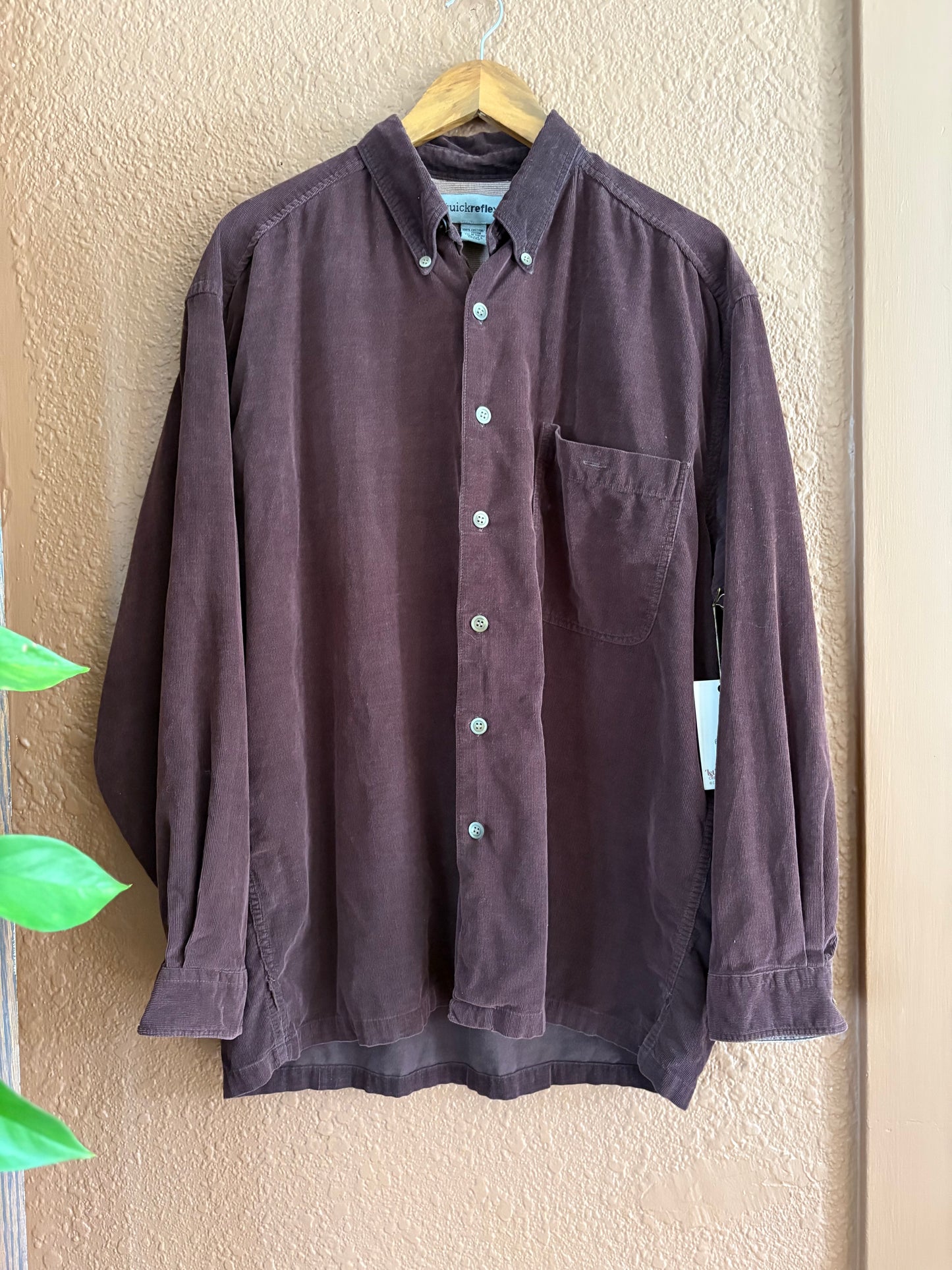 Preloved | Cord Button Up