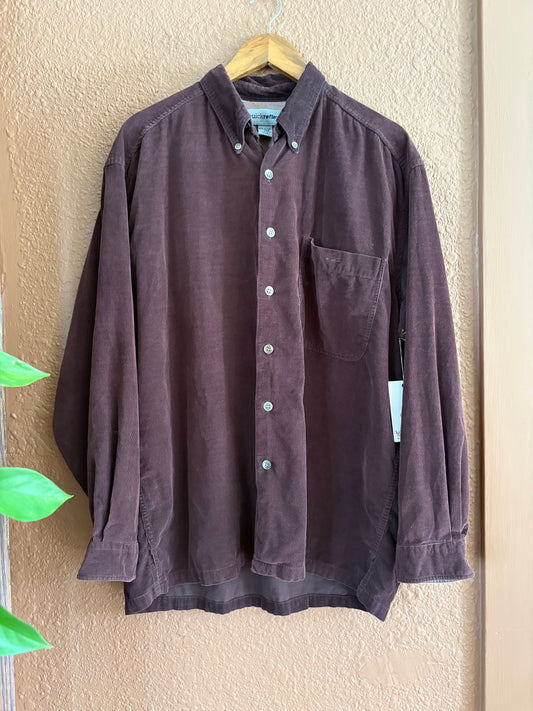 Preloved | Cord Button Up
