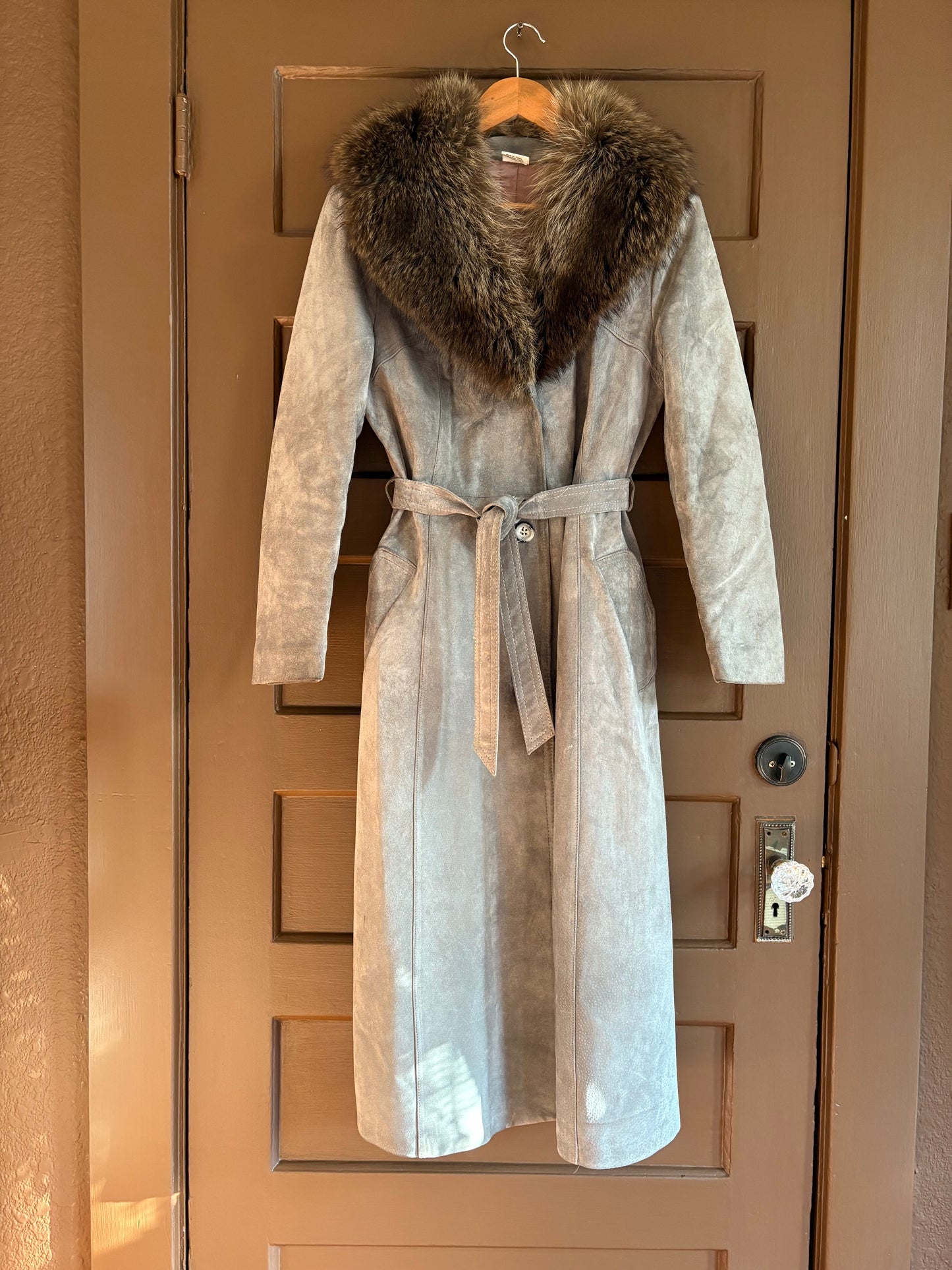 Vintage |  1970's Coat Grey