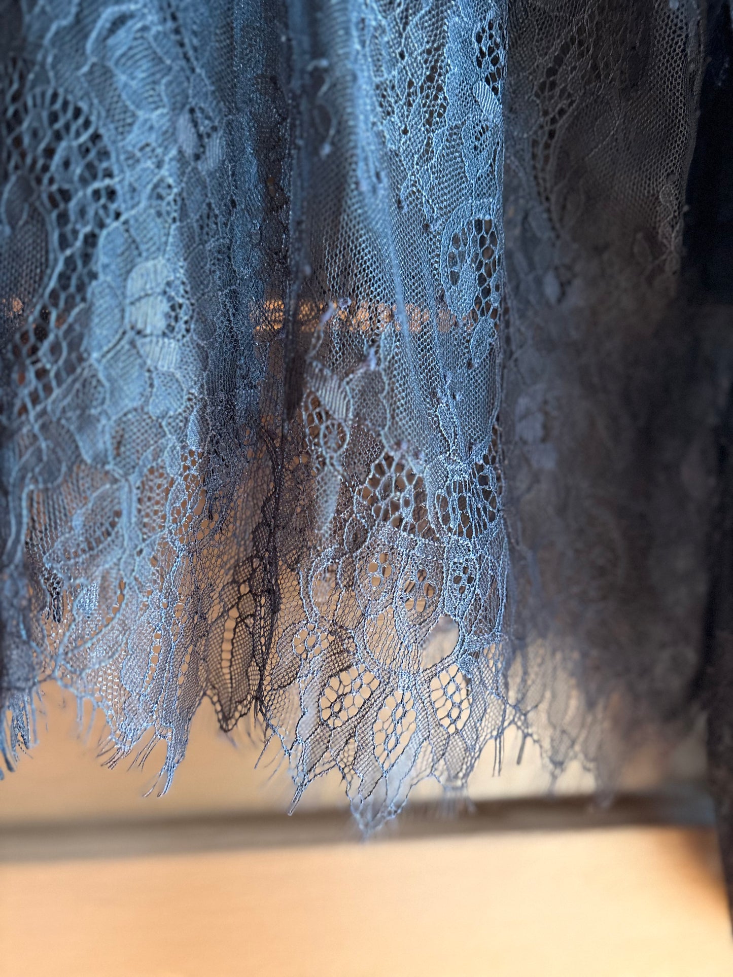 Sheer Black Lace