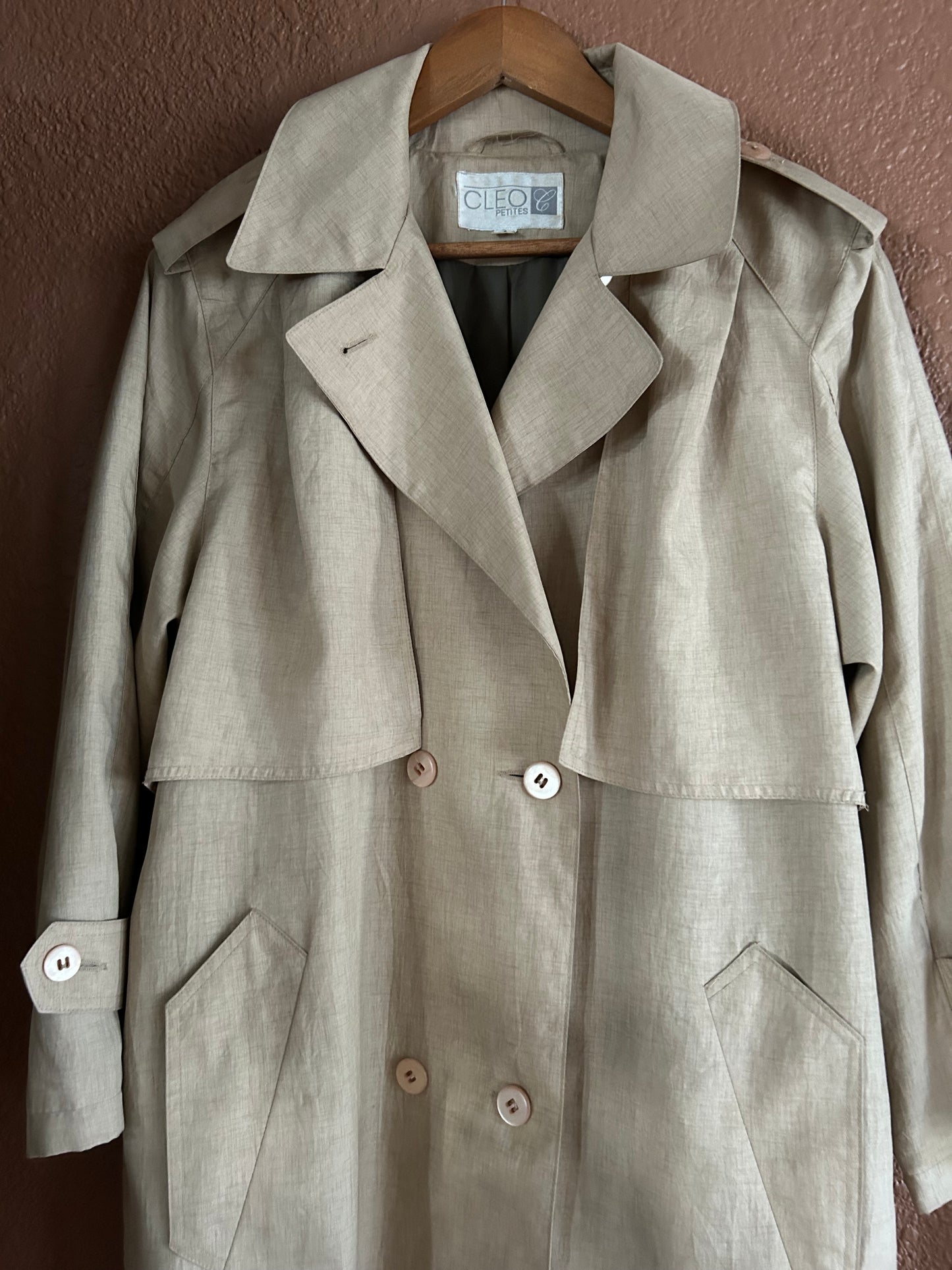 Vintage |  Taupe Trench