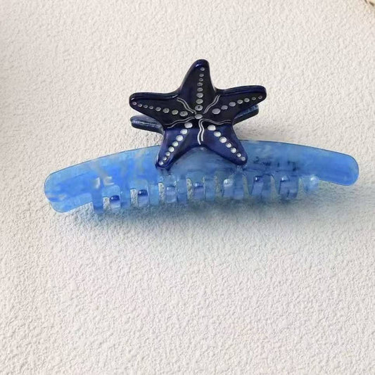 Claw Clip | Blue Starfish