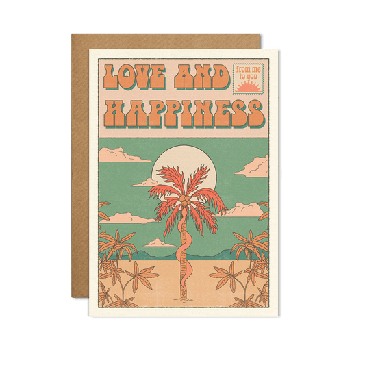 Card  |  Love and Happiness