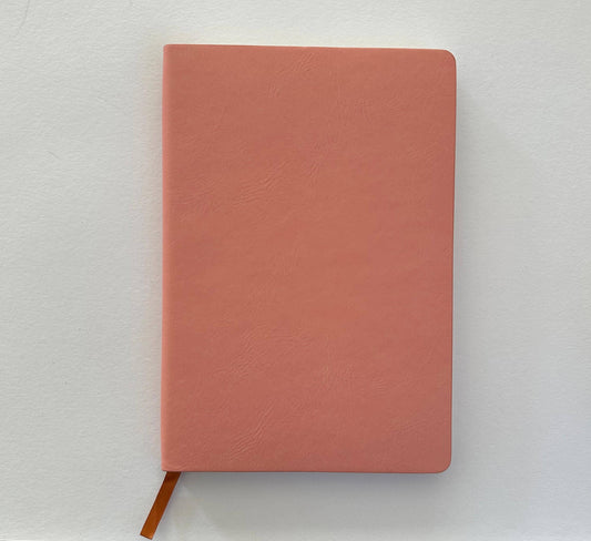 Vegan Leather Notebooks: Pink