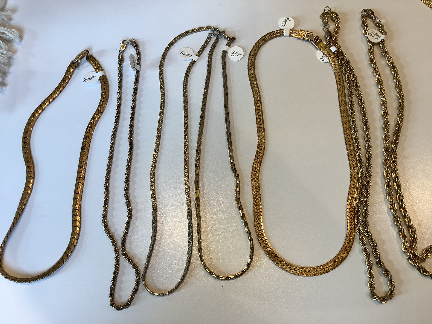 Vintage | Gold Toned Chain Necklace