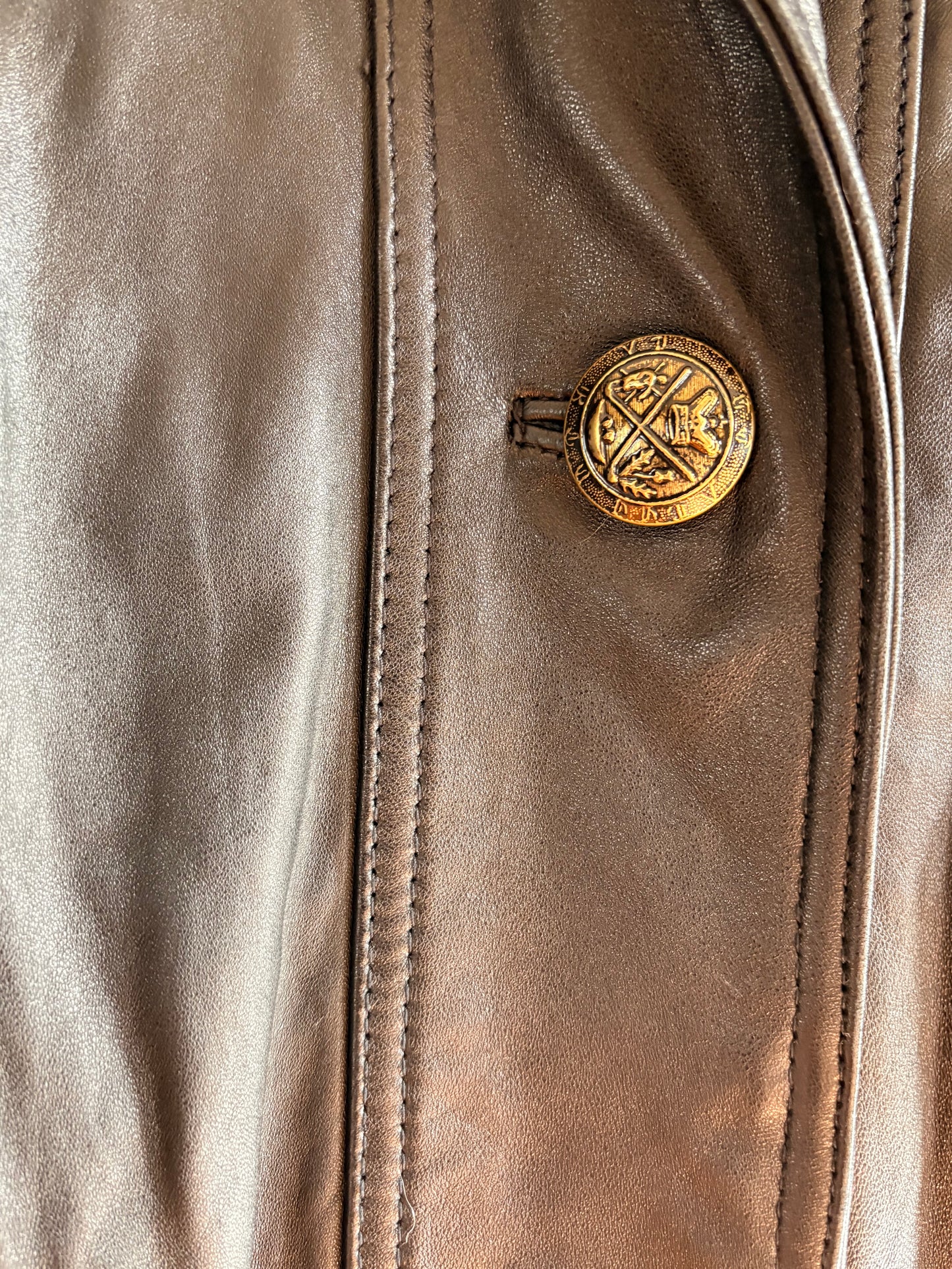 NY Line Leather Jacket