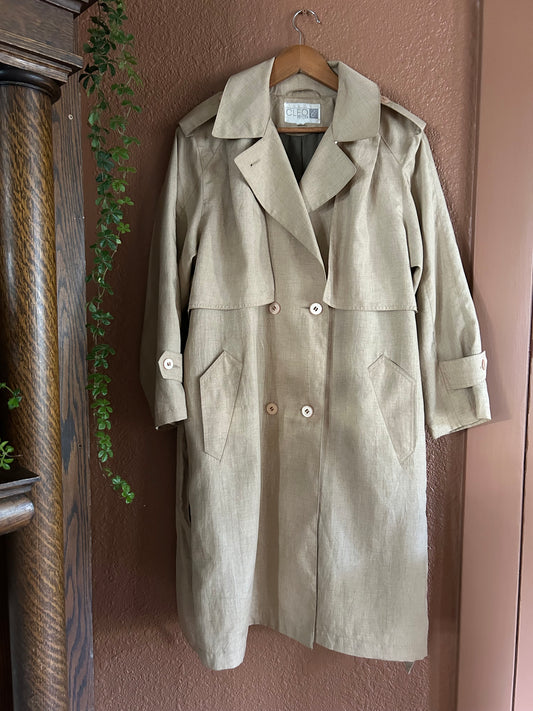 Vintage |  Taupe Trench
