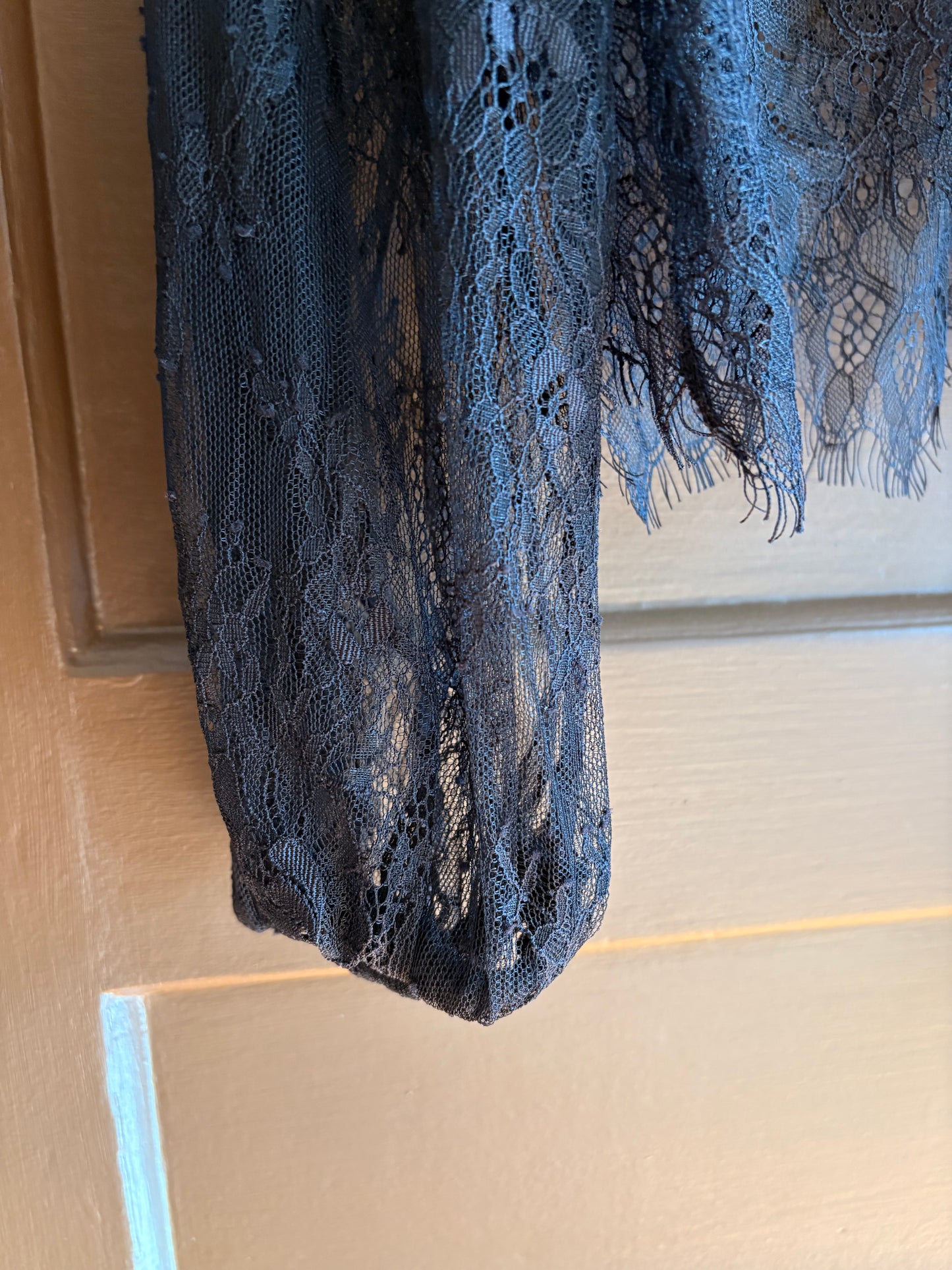 Sheer Black Lace