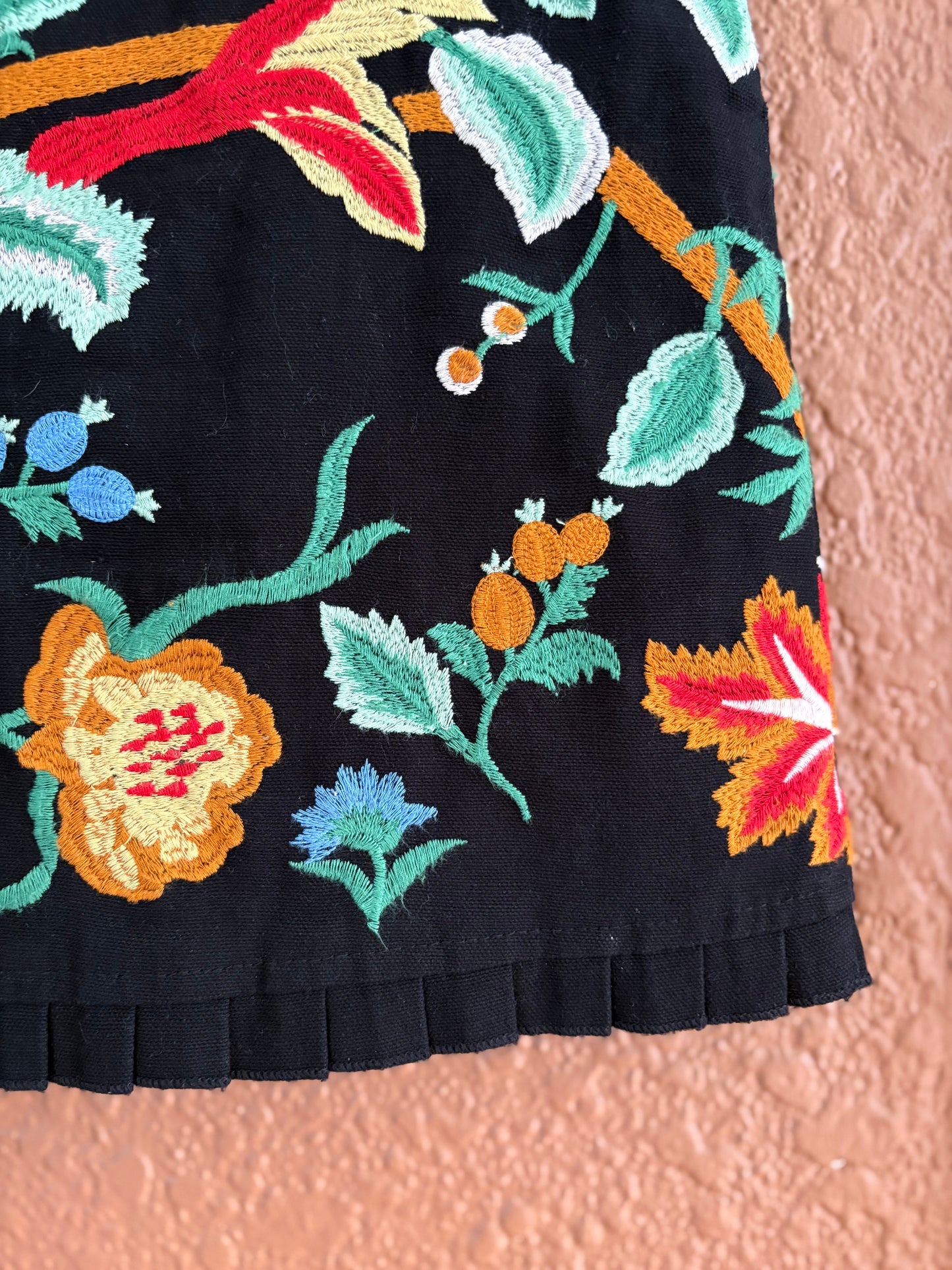 Preloved |  Embroidered Skirt
