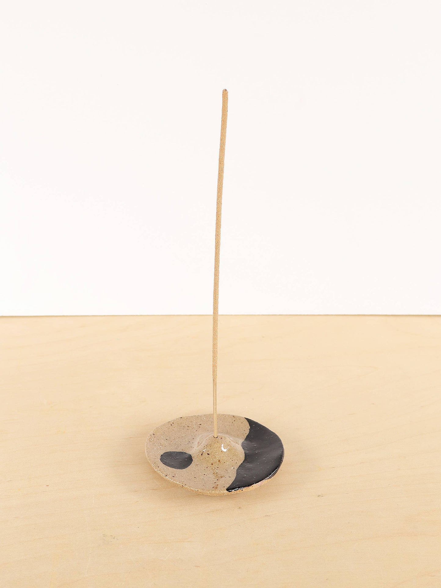 Ceramic Incense Holder - Shapes II: Black