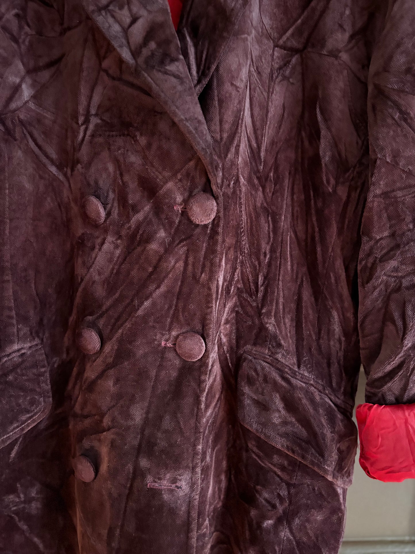 Preloved |  Burgundy Blazer