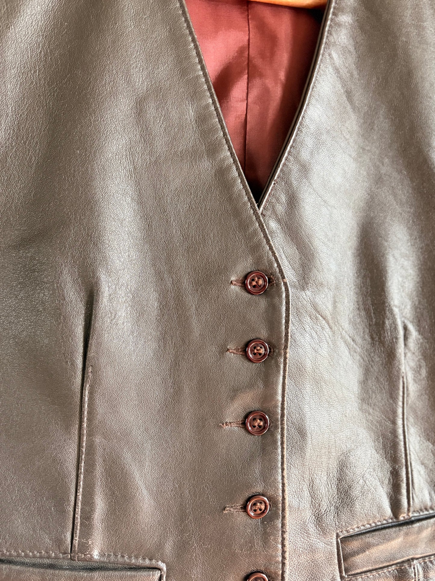 Leather Vest