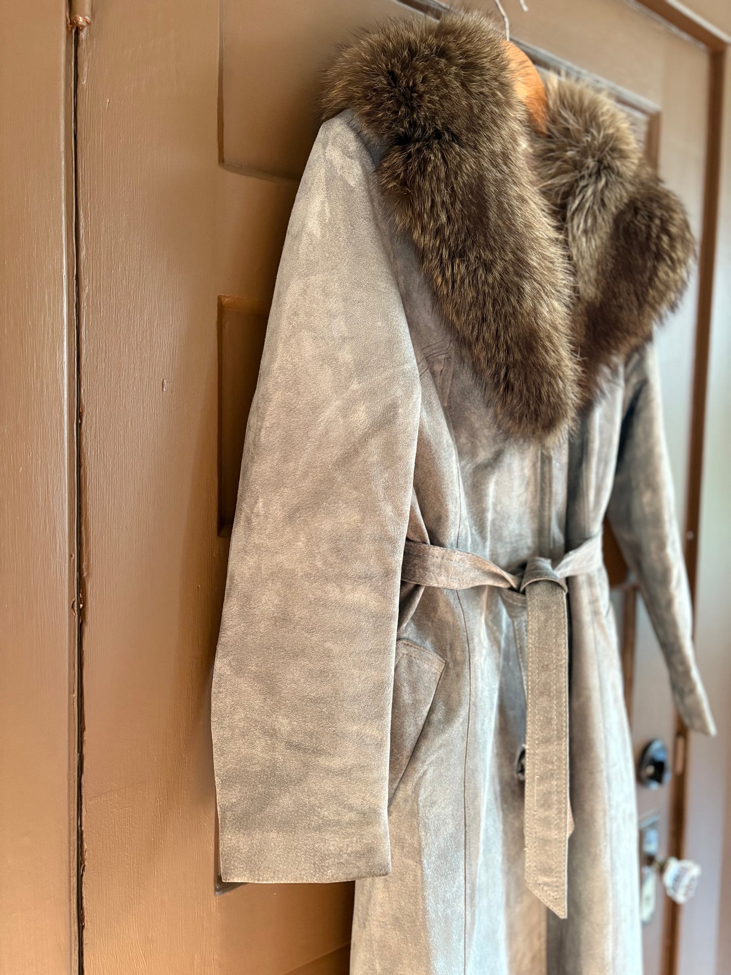 Vintage |  1970's Coat Grey