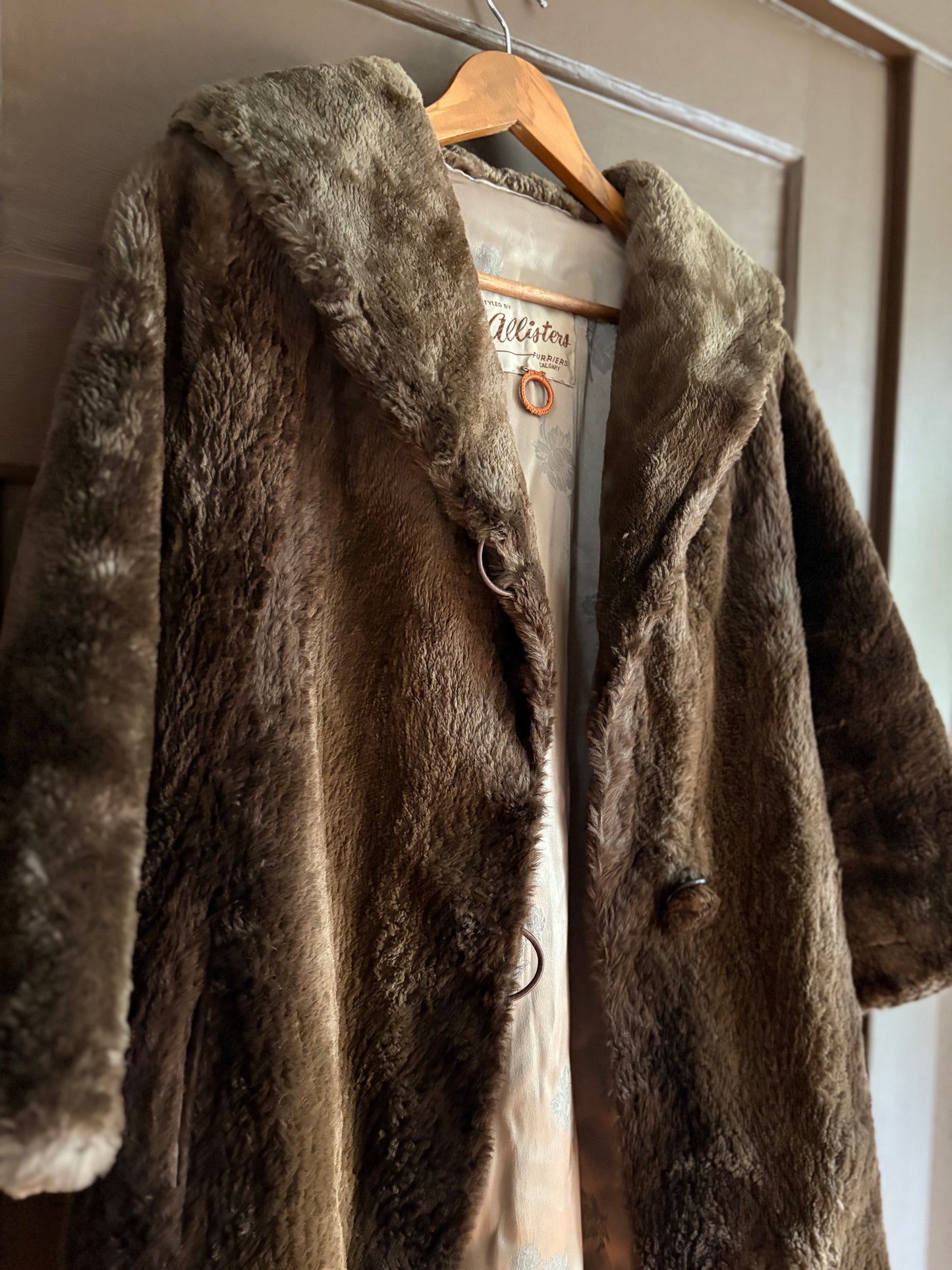 Vintage |  1960's Fur Coat